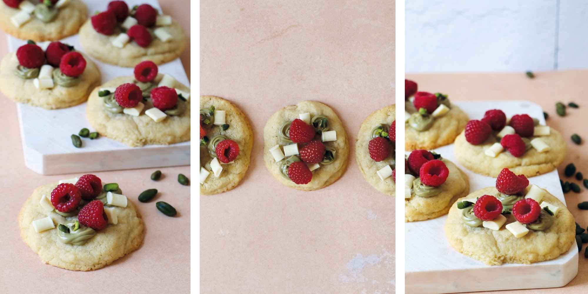 Ambiance Cookies framboise pistache - ScrapCooking®